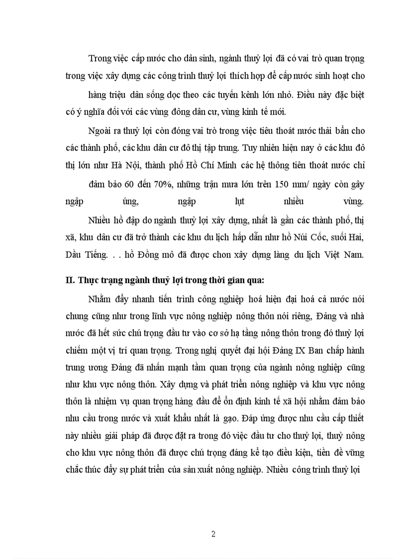 image for page Đầu tư vào thuỷ lợi góp phần thúc đẩy quá trình công nghiệp hoá - hiện đại hoá nông nghiệp nông thôn