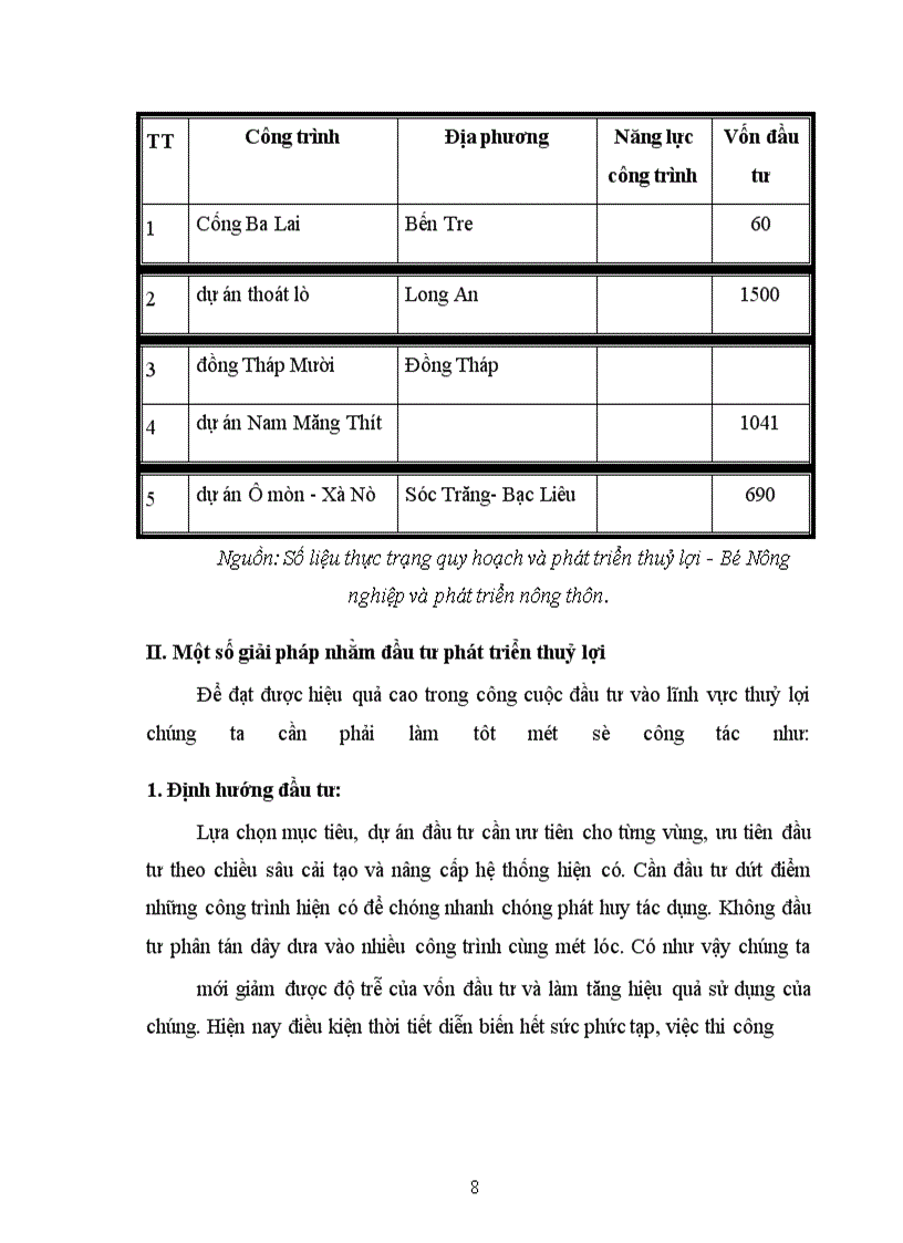 image for page Đầu tư vào thuỷ lợi góp phần thúc đẩy quá trình công nghiệp hoá - hiện đại hoá nông nghiệp nông thôn