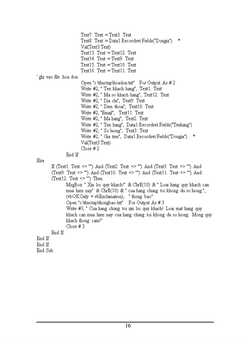 image for page Lập chương trình quản lý cửa hàng đơn giản