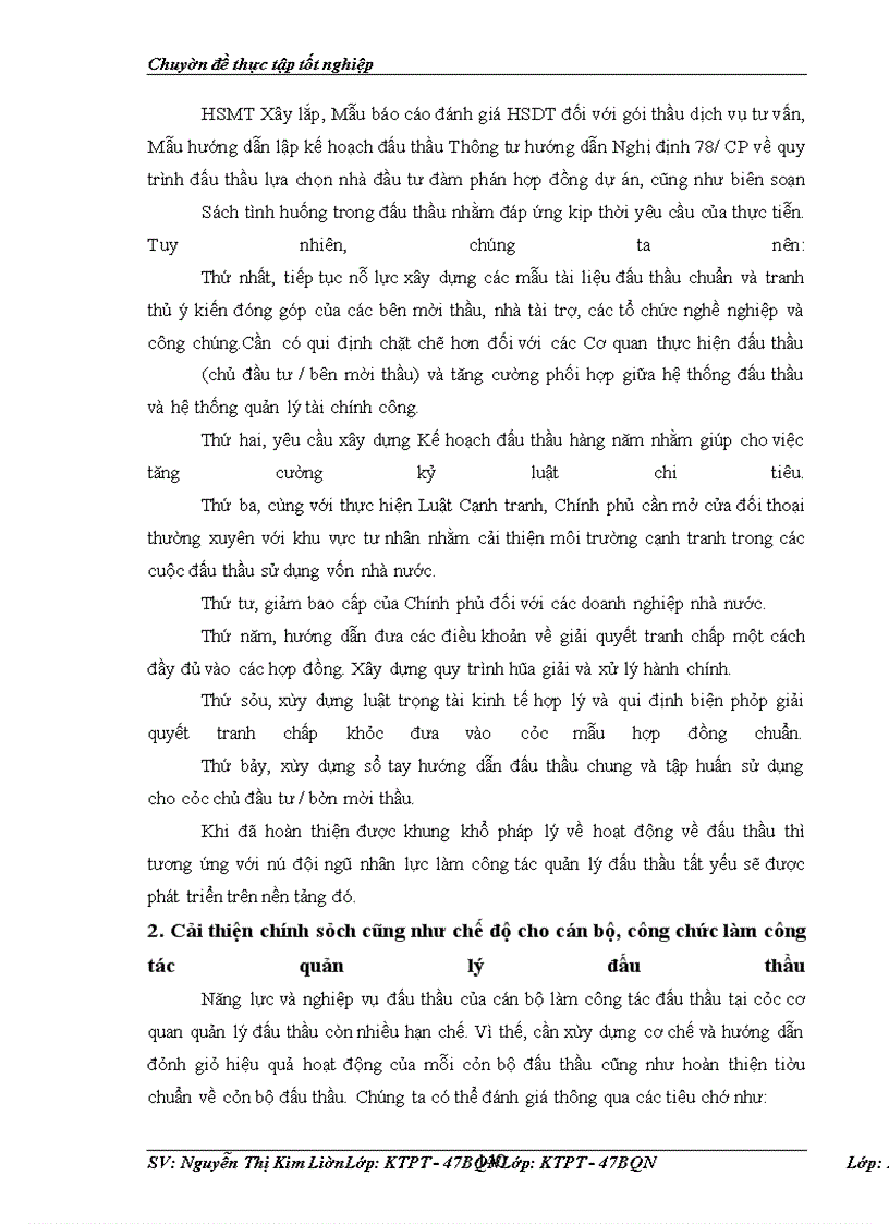 image for page Giải pháp pháp triển nguồn nhân lực quản lý đấu thầu ở Việt Nam giai đoạn 2009-2015