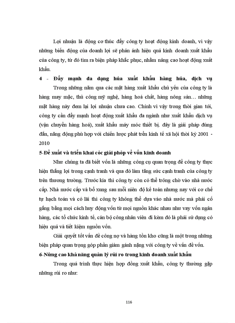 image for page Biện pháp thúc đẩy hoạt động XK những mặt hàng xuất khẩu chủ lực của UNIMEX Hà Nội