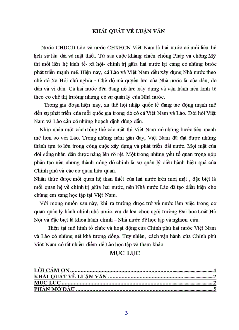 image for page Tổ chức và hoạt động của Chính phủ Việt Nam và Lào