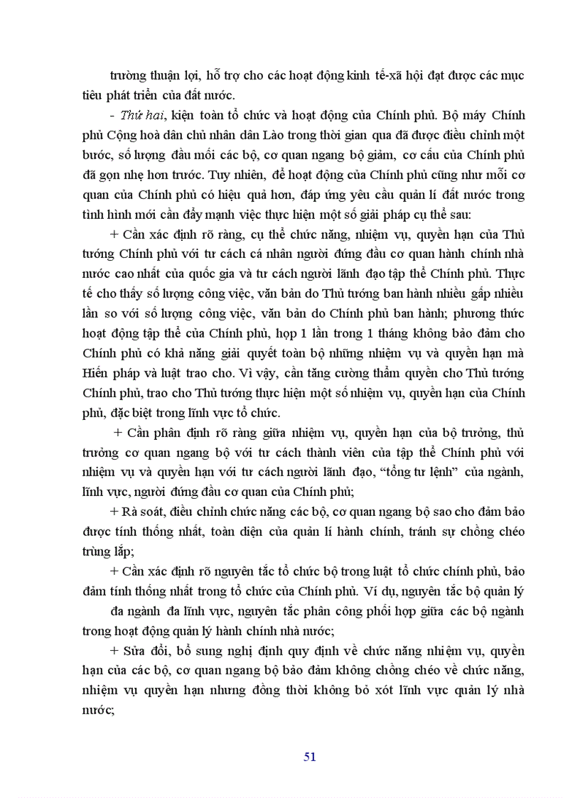 image for page Tổ chức và hoạt động của Chính phủ Việt Nam và Lào