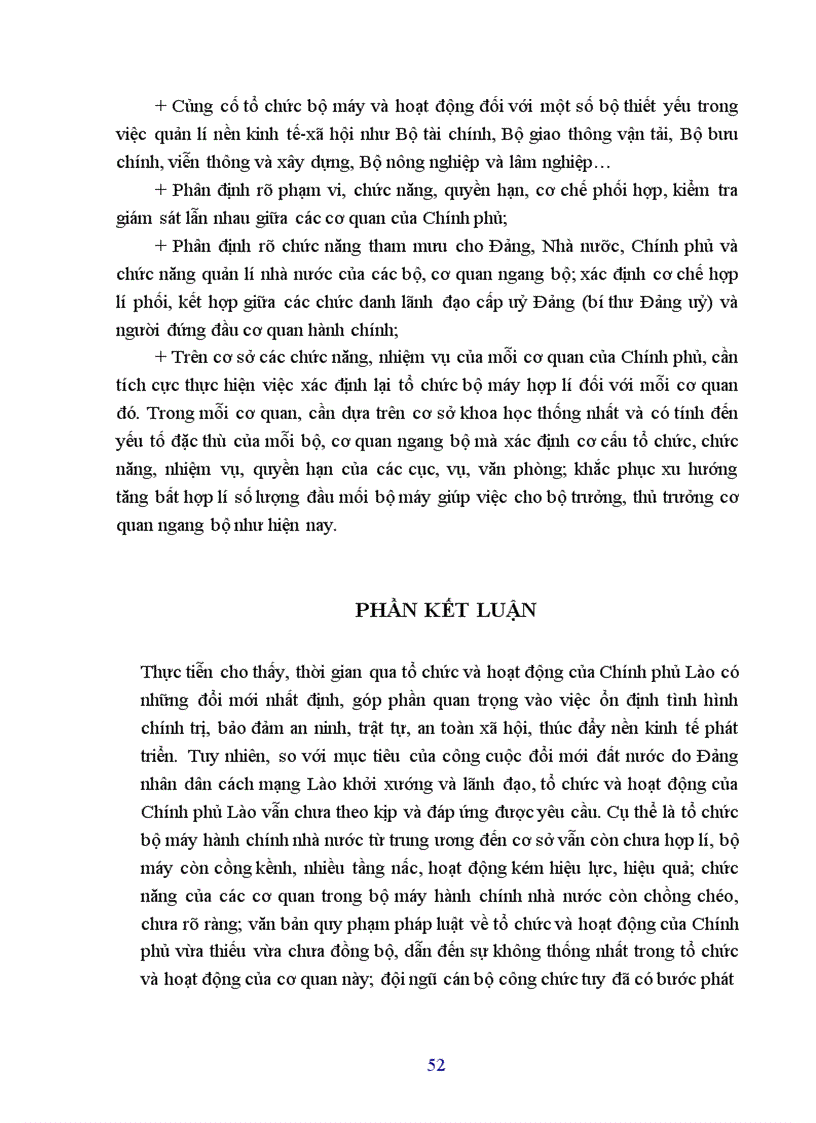 image for page Tổ chức và hoạt động của Chính phủ Việt Nam và Lào