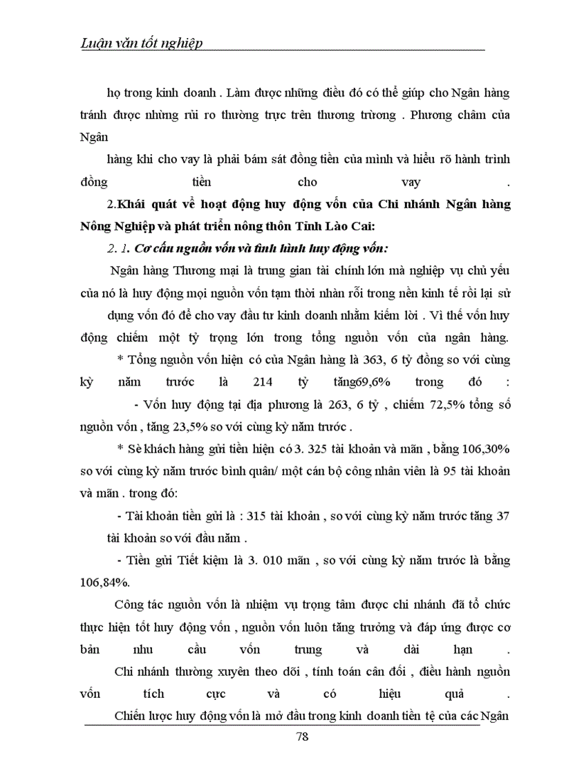 image for page Một số giải pháp nhằm hoàn thiện nghiệp vụ kế toán cho vay tại Ngân hàng Nông nghiệp và phát triển nông thôn tỉnh Lào cai