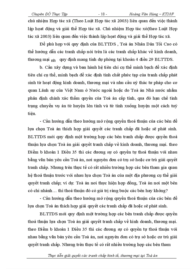 image for page Thực tiễn giải quyết các tranh chấp kinh tế, thương mại tại Toà án