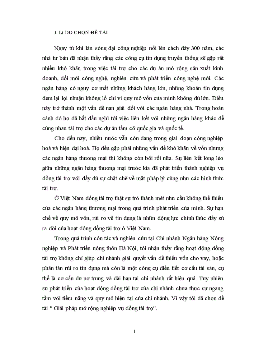 image for page Giải pháp mở rộng nghiệp vụ đồng tài trợ trong hoạt động của ngân hàng thương mại