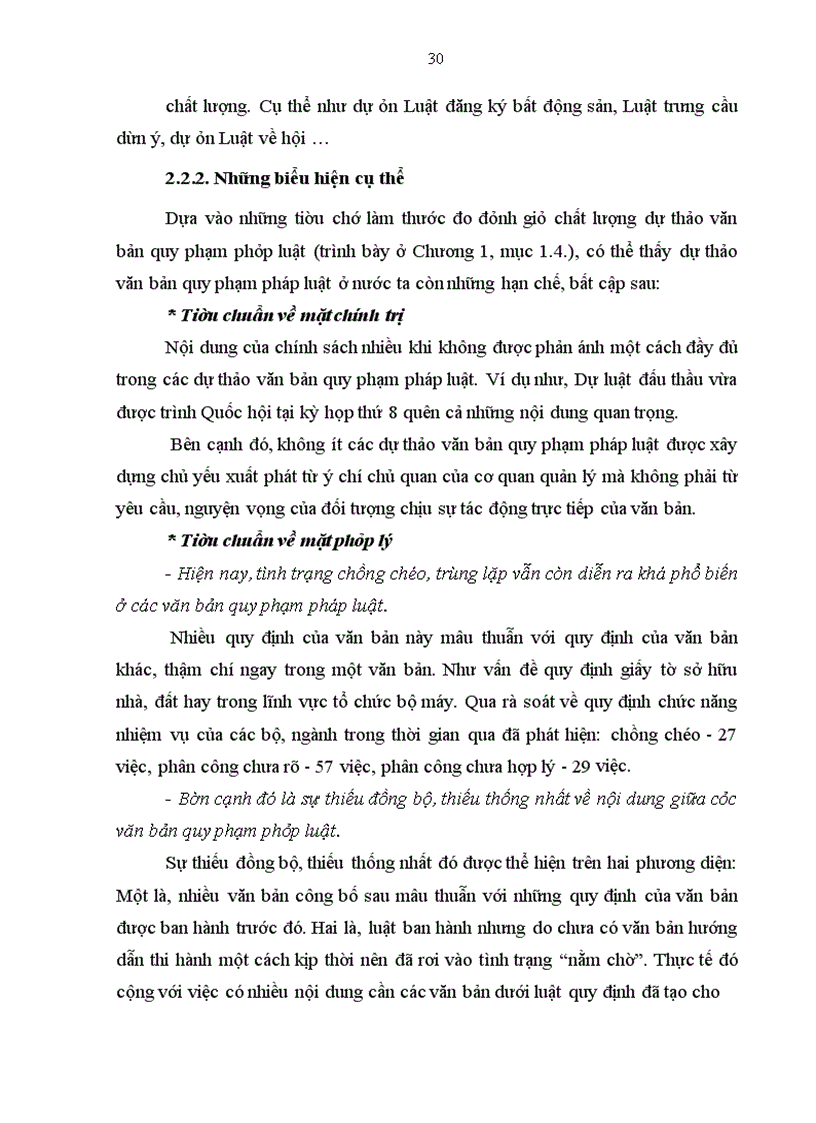 image for page Chất lượng dự thảo văn bản quy phạm pháp luật ỏ Việt Nam hiện nay