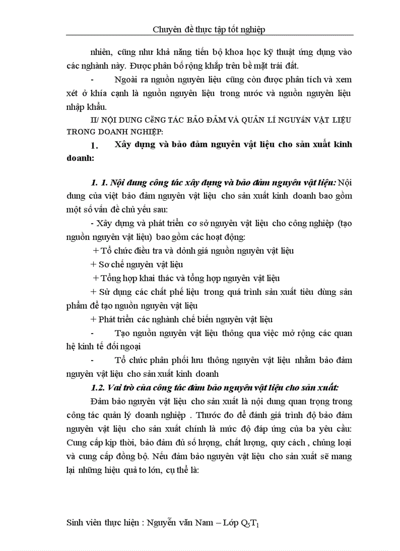 image for page Một số phương hướng và biện pháp nhằm tăng cường công tác bảo đảm và quản lí nguyên vật liệu tại Công ty Xà phòng Hà Nội