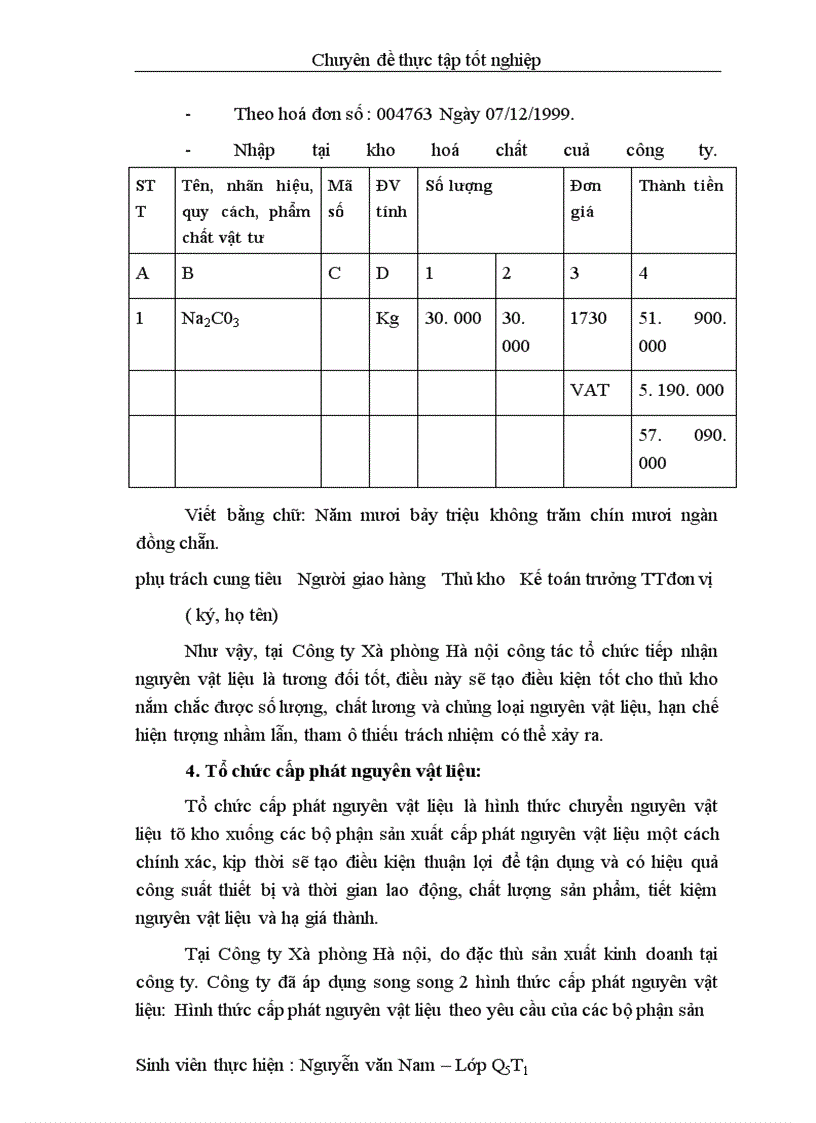 image for page Một số phương hướng và biện pháp nhằm tăng cường công tác bảo đảm và quản lí nguyên vật liệu tại Công ty Xà phòng Hà Nội
