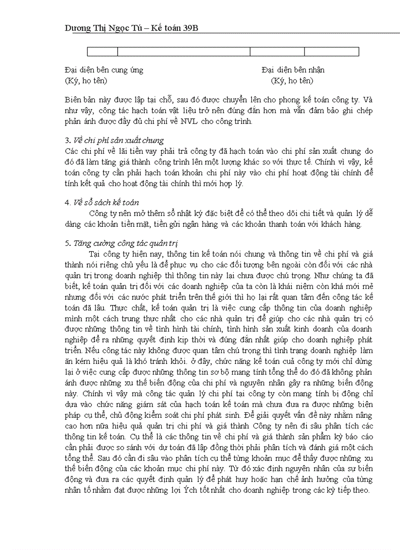 image for page Hạch toán chi phí sản xuất và tính giá thành sản phẩm với việc tăng cường công tác quản trị Doanh nghiệp tại Công ty XDCTGT 246