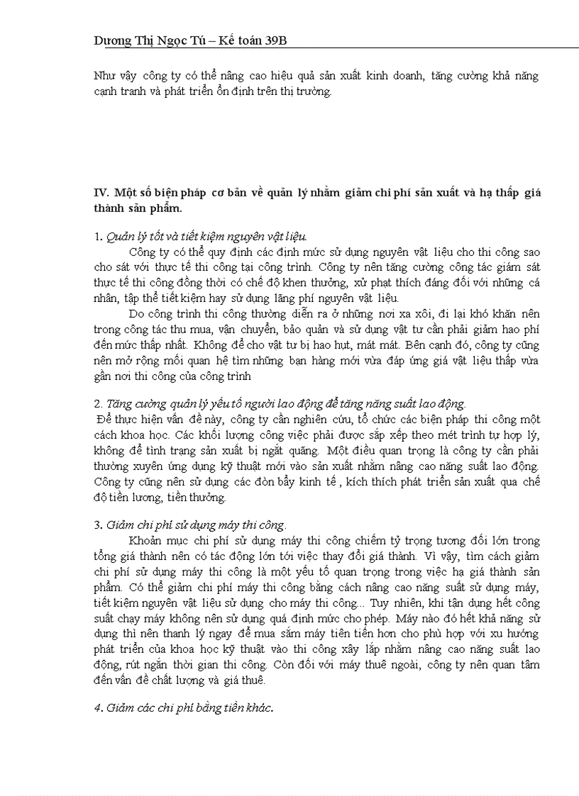 image for page Hạch toán chi phí sản xuất và tính giá thành sản phẩm với việc tăng cường công tác quản trị Doanh nghiệp tại Công ty XDCTGT 246