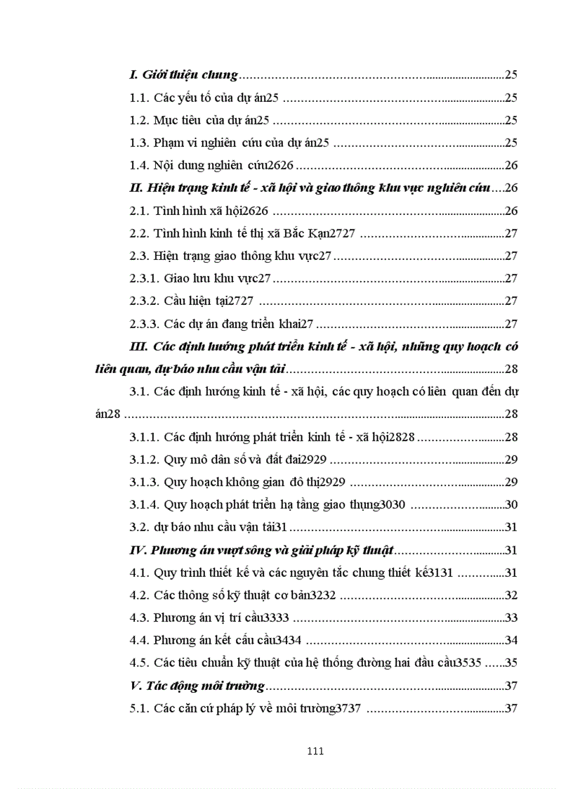 image for page Phân tích đánh giá dự án đầu tư cầu Bắc Kạn 2