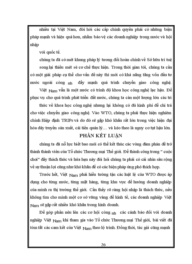 image for page Cơ hội và thách thức với Việt Nam khi tham gia Tổ chức Thương mại Thế giới