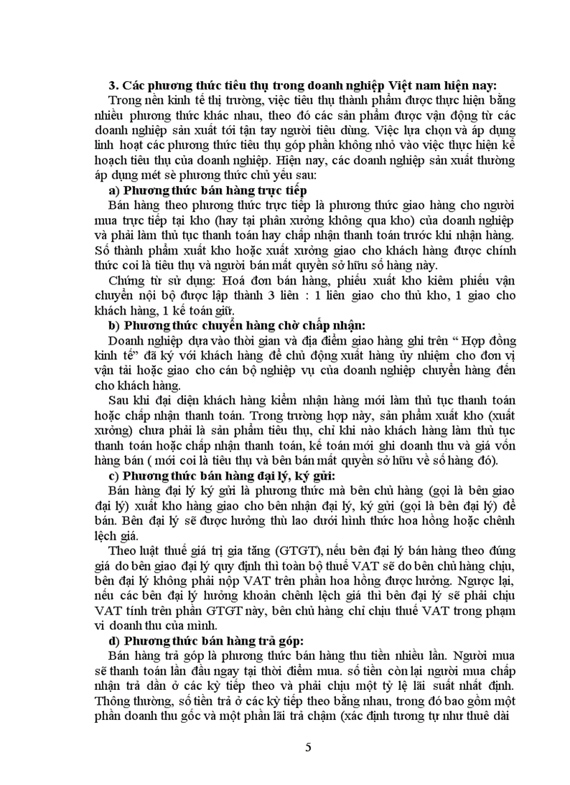 image for page Hoàn thiện hạch toán tiêu thụ, xác định kết quả tiêu thụ thành phẩm và các biện pháp nâng cao lợi nhuận tiêu thụ thành phẩm tại Xí nghiệp vật tư chế biến hàng xuất khẩu I