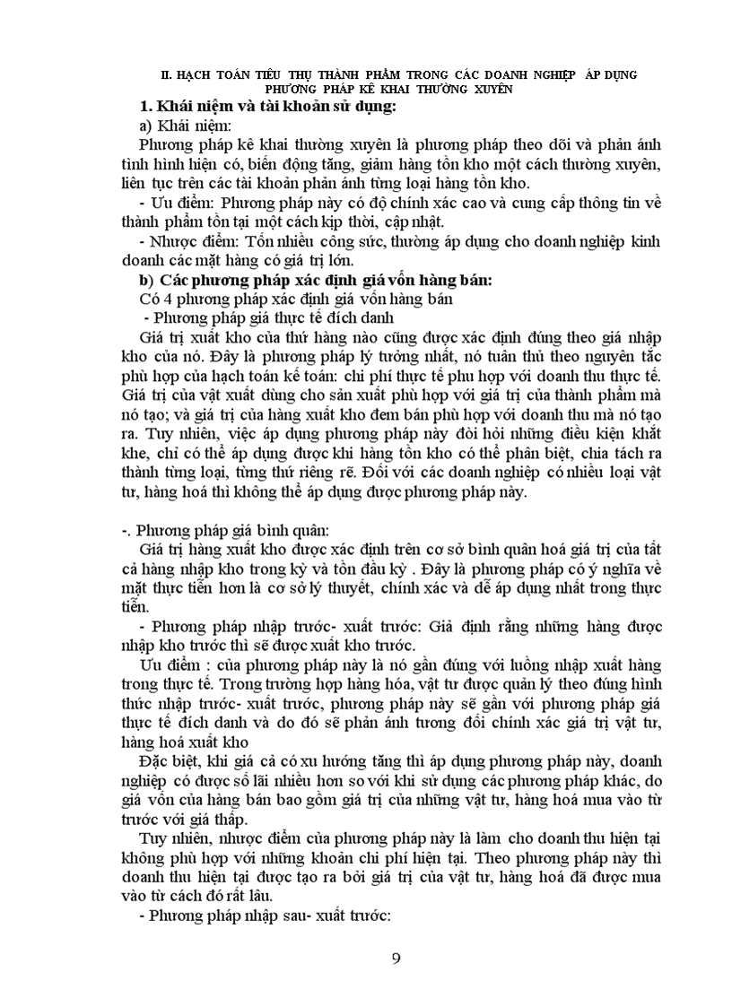 image for page Hoàn thiện hạch toán tiêu thụ, xác định kết quả tiêu thụ thành phẩm và các biện pháp nâng cao lợi nhuận tiêu thụ thành phẩm tại Xí nghiệp vật tư chế biến hàng xuất khẩu I