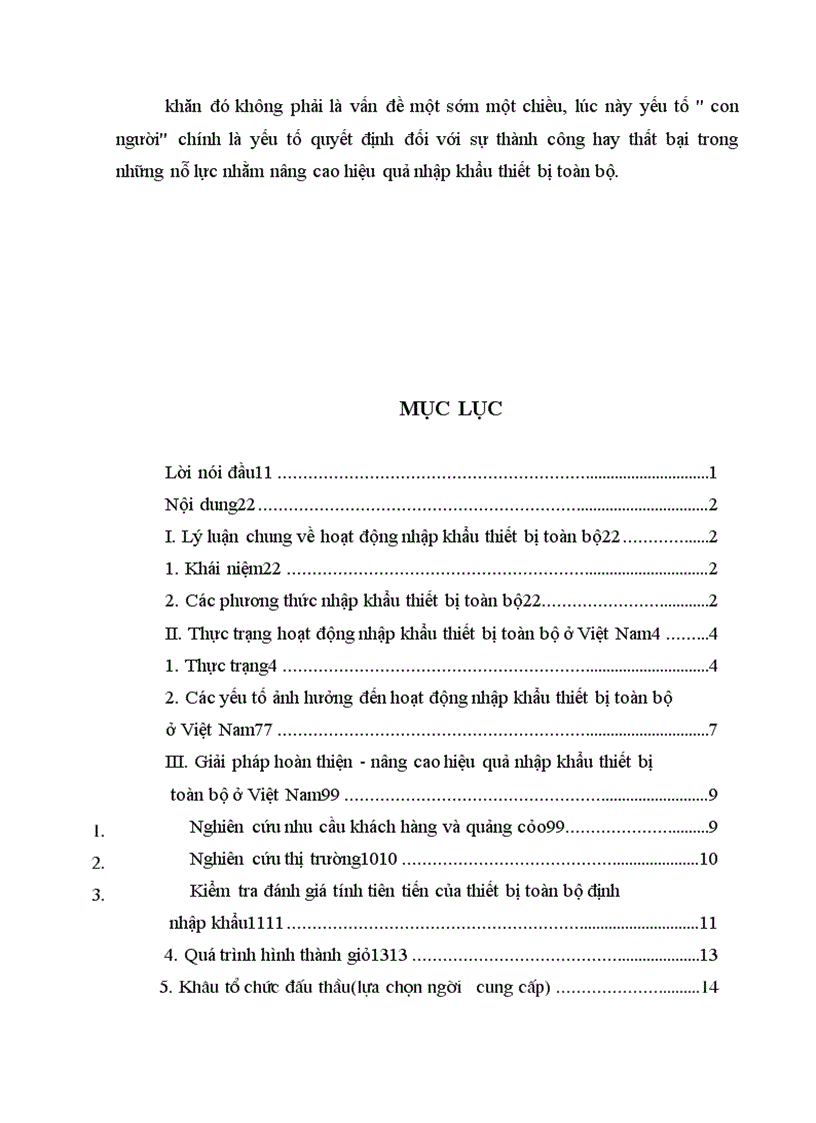 image for page Hoạt động nhập khẩu thiết bị toàn bộ