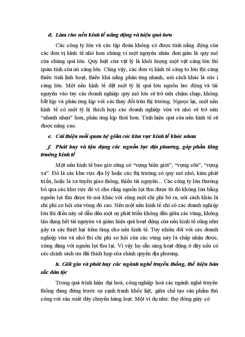 image for page Thực trạng và những tồn tại của các DN vừa và nhỏ tại Việt nam.