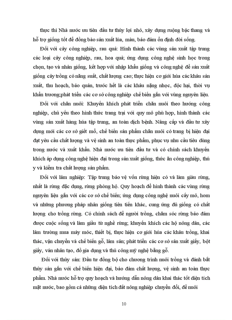 image for page Thực trạng của công nghiệp hoá , hiện đại hoá nông nghiệp nông thôn của nước ta hiện nay và giải pháp để thực hiện CNH-HĐH nông nghiệp nông thôn ở nước ta hiện nay Lời mở đầu Việc đẩy mạnh CNH-HĐH đất nước đối với nước ta là rất cần thiết