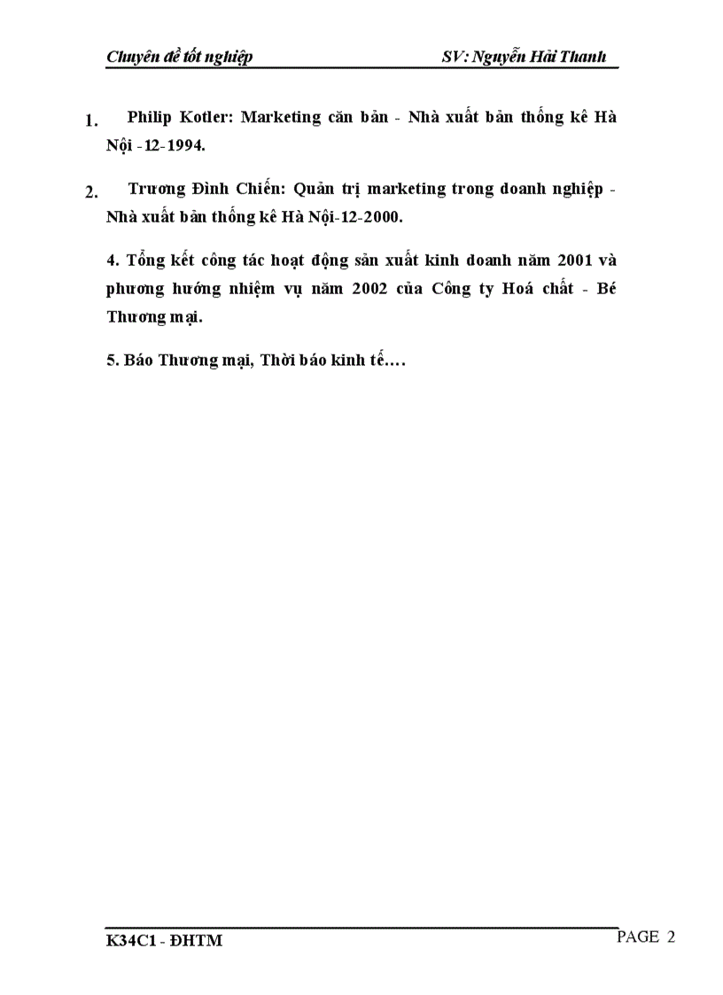 image for page Hoàn thiện hoạt động cung ứng mặt hàng hoá chất tại Công ty hoá chất