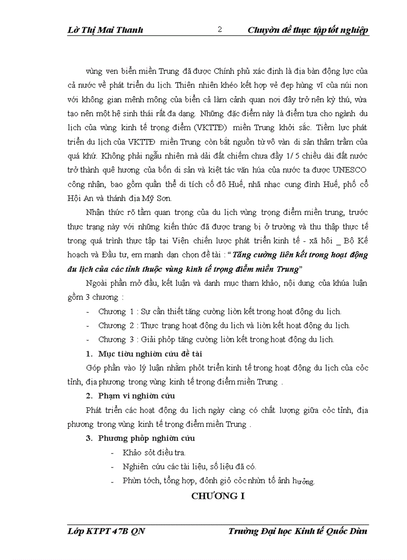 image for page Tăng cường liên kết trong hoạt động du lịch của các tỉnh thuộc vùng kinh tế trọng điểm miền Trung