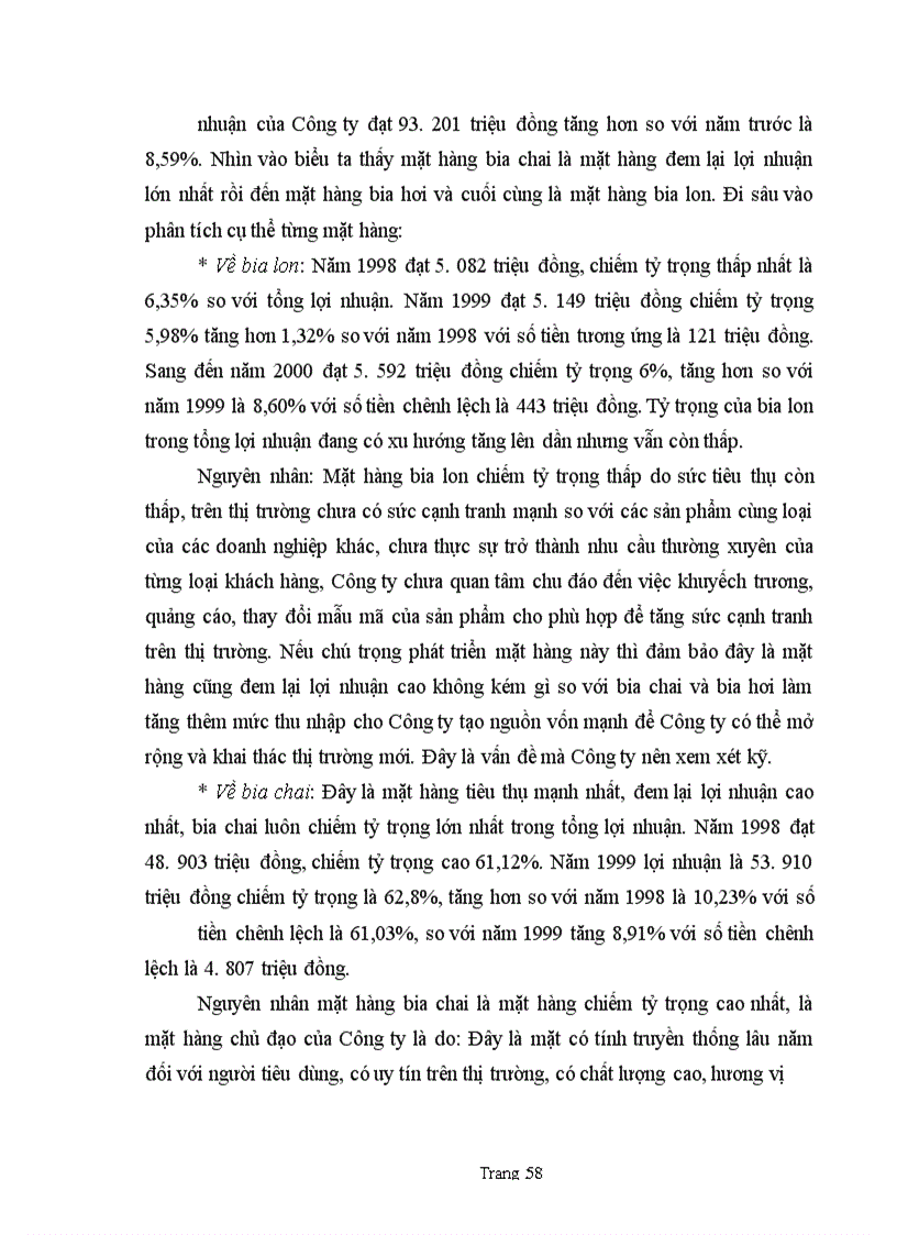 image for page Thị trường tiêu thụ sản phẩm của Công ty Bia Hà nội