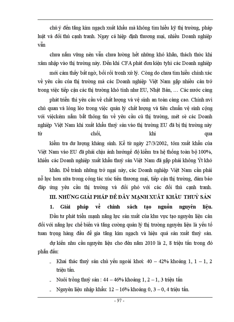 image for page Những giải pháp để đẩy mạnh xuất khẩu thuỷ sản