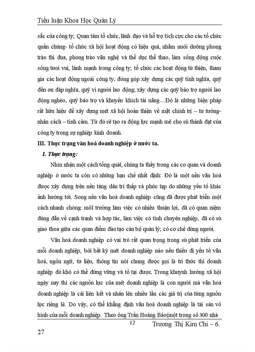 image for page Văn hoá doanh nghiệp với sự thành đạt và phát triển của một doanh nghiệp