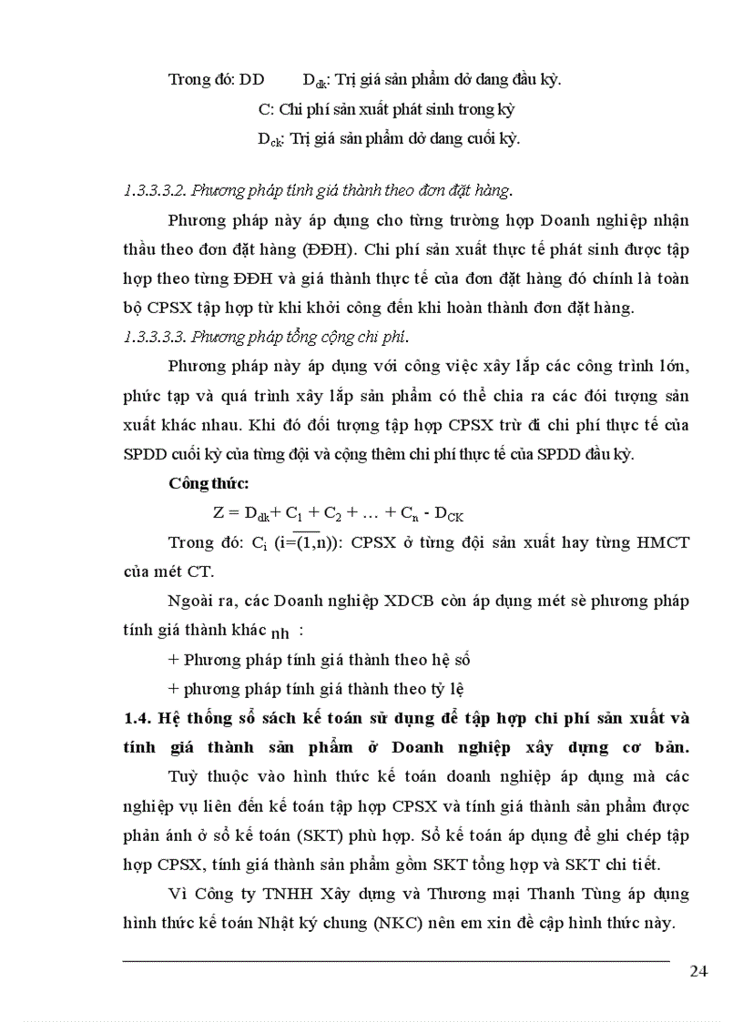 image for page Tổ chức công tác kế toán tập hợp chi phí và tính giá thành sản phẩm tại Công ty TNHH Xây dựng và Thương mại Thanh Tùng