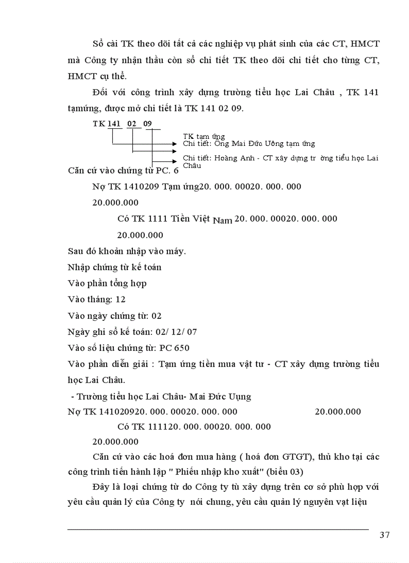 image for page Tổ chức công tác kế toán tập hợp chi phí và tính giá thành sản phẩm tại Công ty TNHH Xây dựng và Thương mại Thanh Tùng