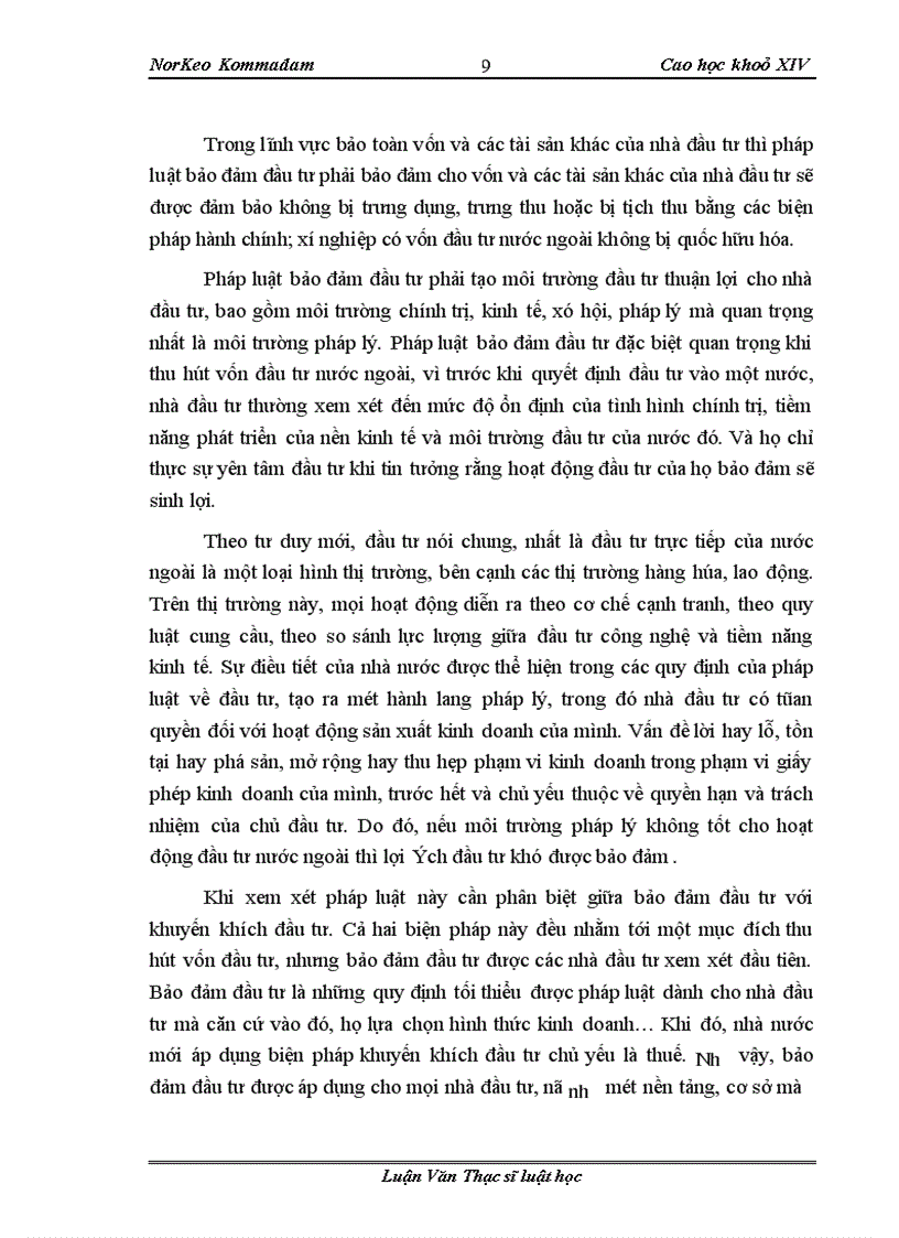 image for page Pháp luật về bảo đảm đầu tư trực tiếp ở nước CHDCND Lào - thực trạng và phương hướng hoàn thiện