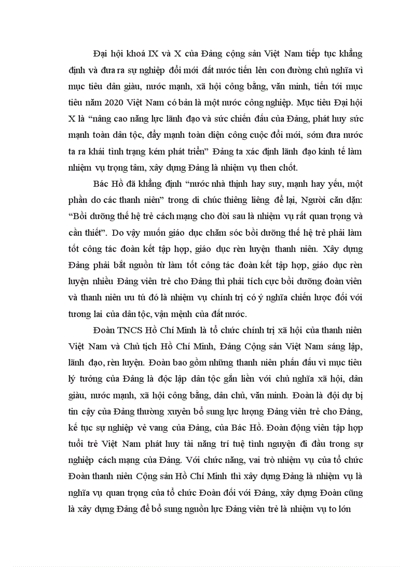 image for page Đoàn TNCS Hồ Chí Minh huyện Gio Linh – tỉnh Quảng Trị với công tác tham gia xây dựng Đảng, thực trạng – giải pháp