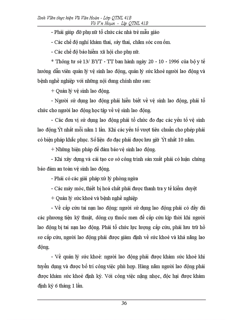 image for page Một vài kiến nghị hoàn thiện điều kiện lao động, an toàn lao động tại xưởng cơ khí - Công ty xi măng Hoàng Thạch