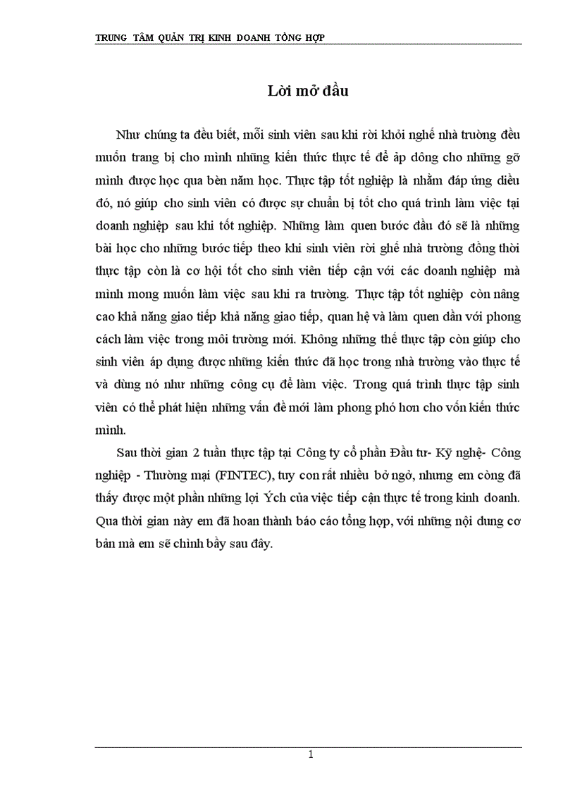 image for page Quá trình hình thành và đặc điểm chung của Công ty cổ phần fintec