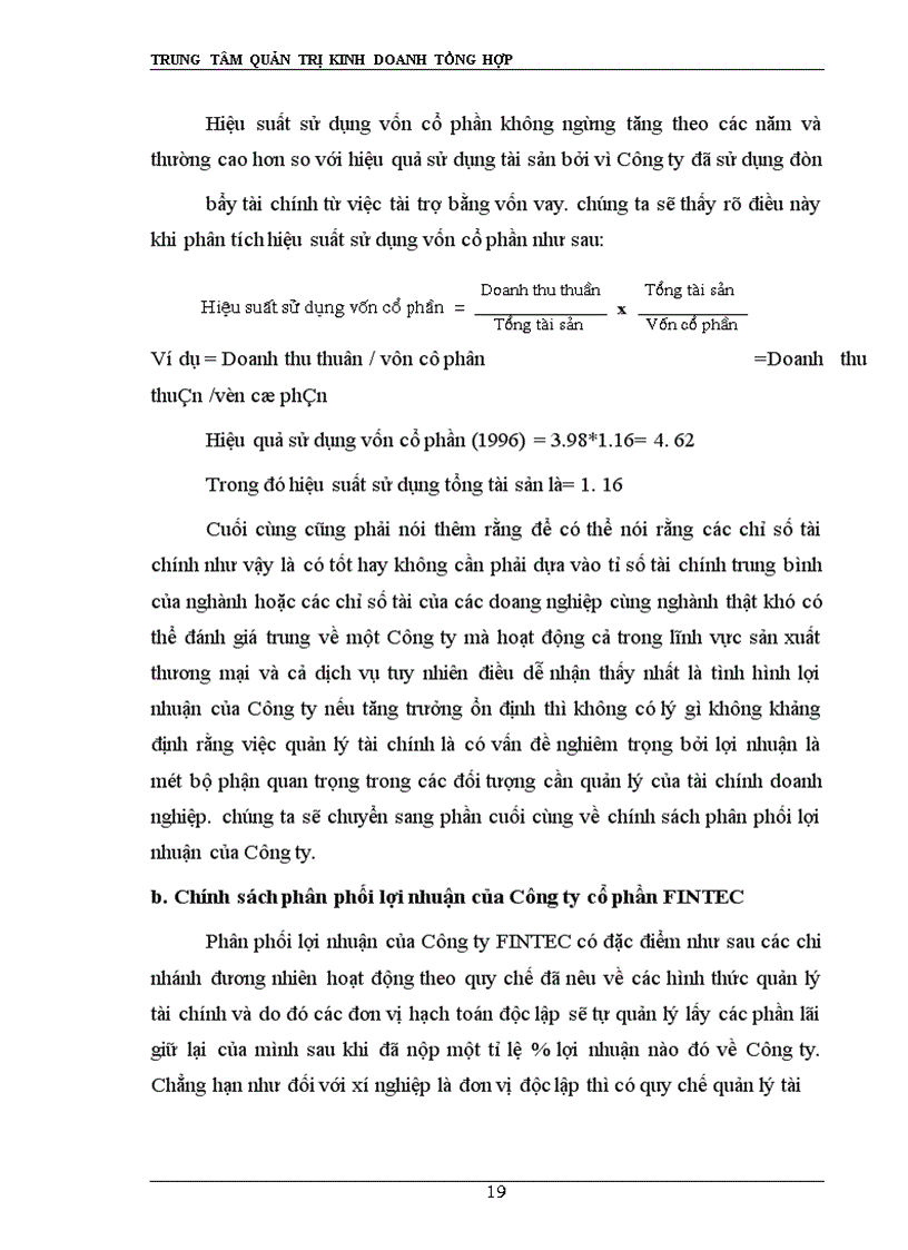 image for page Quá trình hình thành và đặc điểm chung của Công ty cổ phần fintec