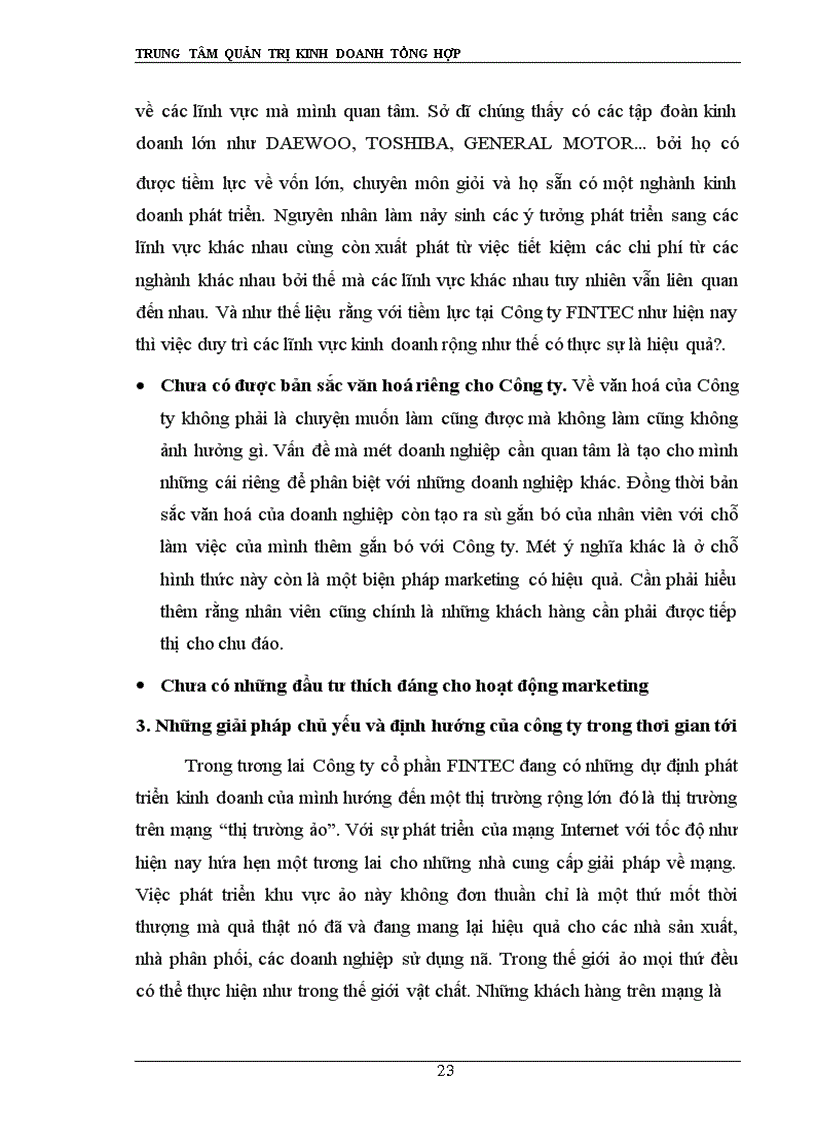 image for page Quá trình hình thành và đặc điểm chung của Công ty cổ phần fintec