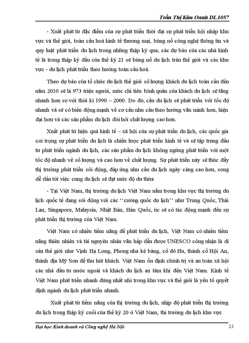 image for page Thực trạng và giải pháp thu hút khách tại công ty trách nhiệm hữu hạn liên hiệp thương mại và tư vấn Quốc tế Việt Minh