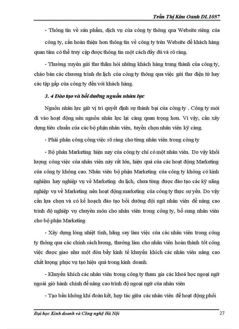 image for page Thực trạng và giải pháp thu hút khách tại công ty trách nhiệm hữu hạn liên hiệp thương mại và tư vấn Quốc tế Việt Minh