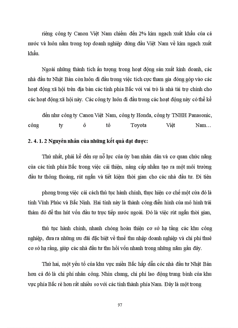 image for page Thực trạng hoạt động đầu tư trực tiếp của các doanh nghiệp Nhật Bản tại khu vực phía Bắc Việt Nam