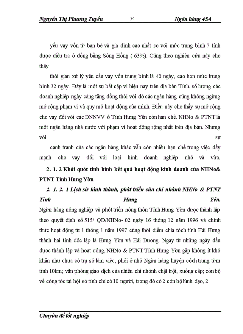 image for page Đẩy mạnh cho vay Doanh nghiệp nhỏ và vừa tại Chi nhánh NHNo&PTNT Tỉnh Hưng Yên