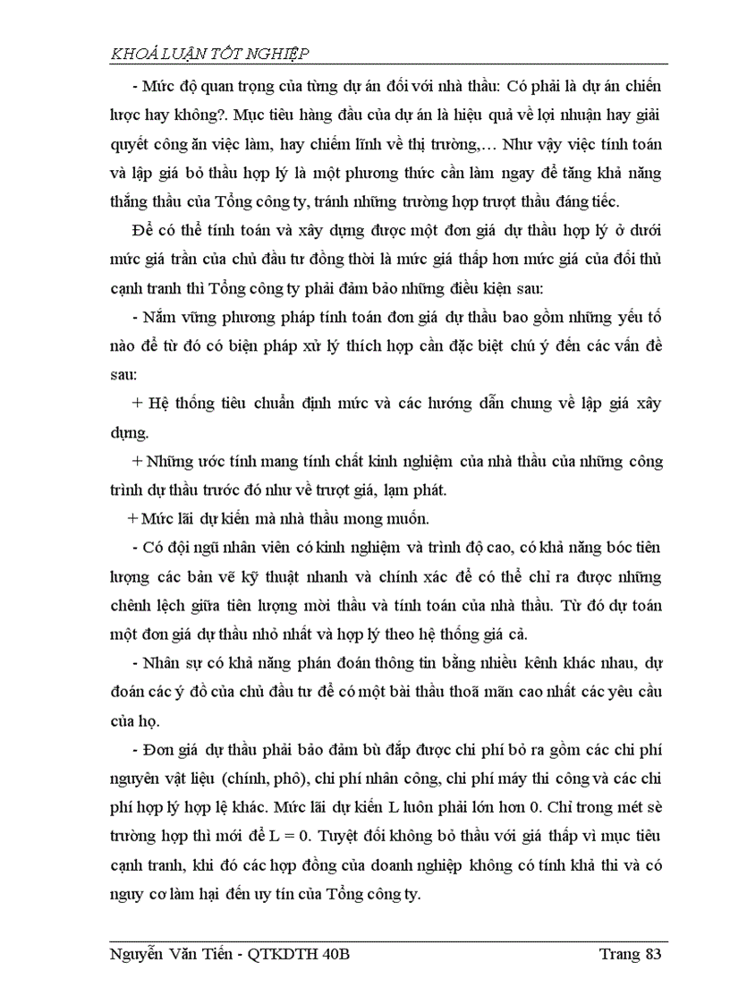 image for page Thực trạng công tác đấu thầu xây dựng ở Tổng công ty xây dựng Thăng Long