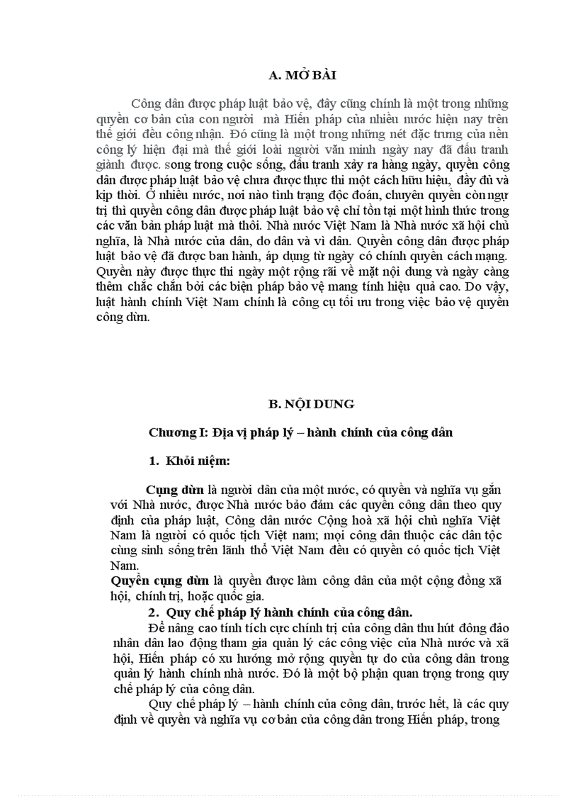 image for page Luật hành chính trong việc bảo vệ quyền công dân