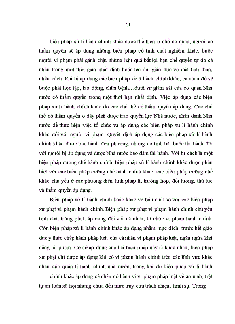 image for page Các biện pháp xử lí hành chính khác theo quy định của pháp luật Việt Nam