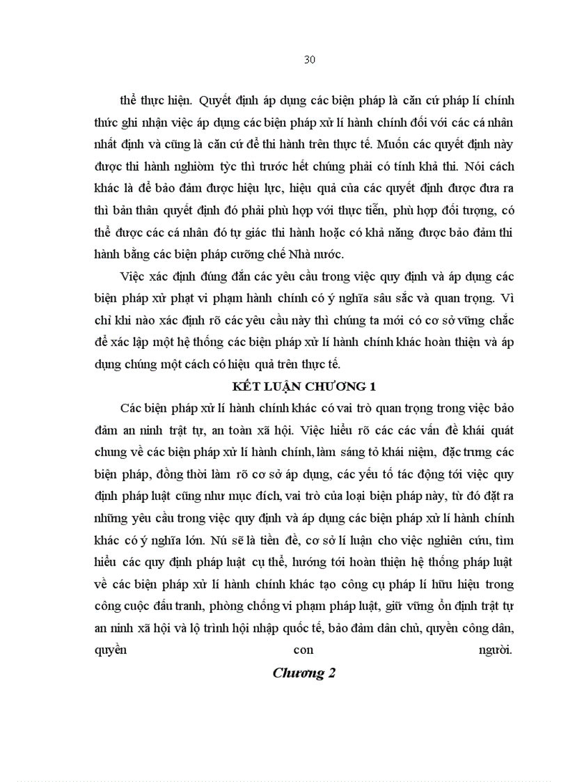 image for page Các biện pháp xử lí hành chính khác theo quy định của pháp luật Việt Nam