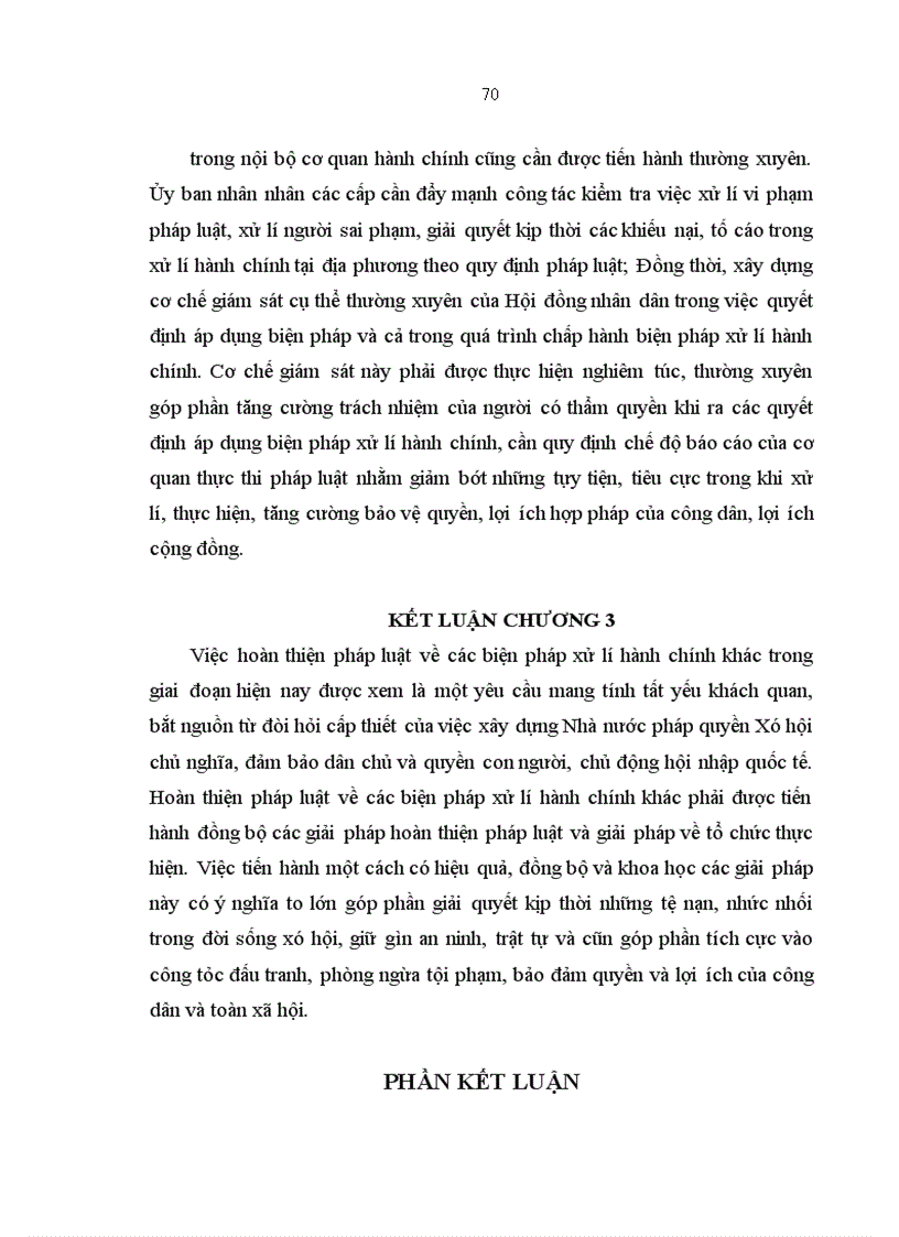 image for page Các biện pháp xử lí hành chính khác theo quy định của pháp luật Việt Nam