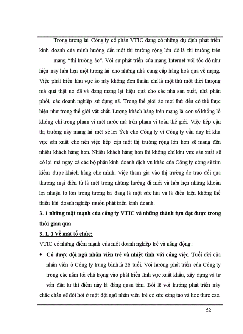 image for page Báo cáo thực tập tại Công ty Cổ phần thương mại hợp tác và đầu tư Việt Nam ( VTIC )