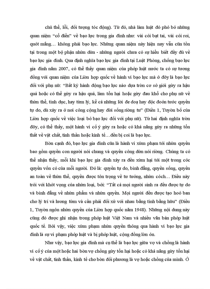image for page Bạo lực gia đình - một hình thức thể hiện sự bất bình đẳng giữa vợ và chồng