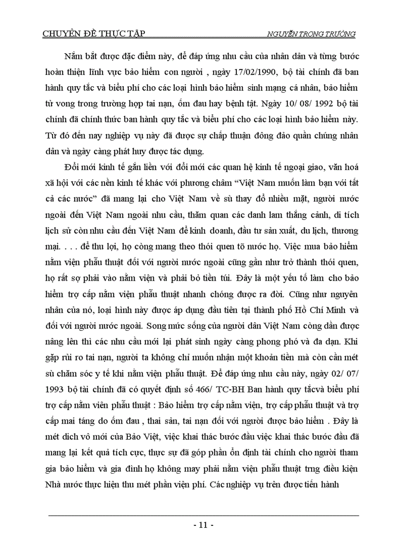 image for page Tình hình triển khai nghiệp vụ bảo hiểm kết hợp con người tại phòng bảo hiểm Hai Bà Trưng