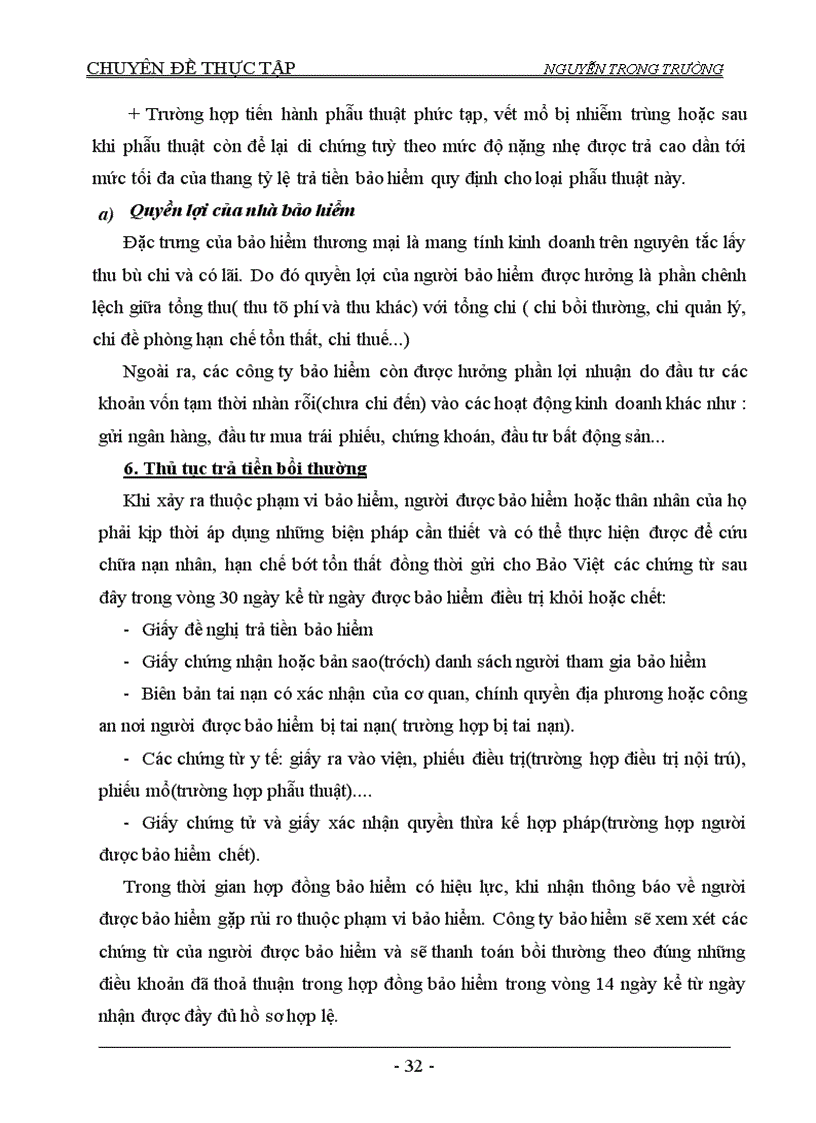 image for page Tình hình triển khai nghiệp vụ bảo hiểm kết hợp con người tại phòng bảo hiểm Hai Bà Trưng