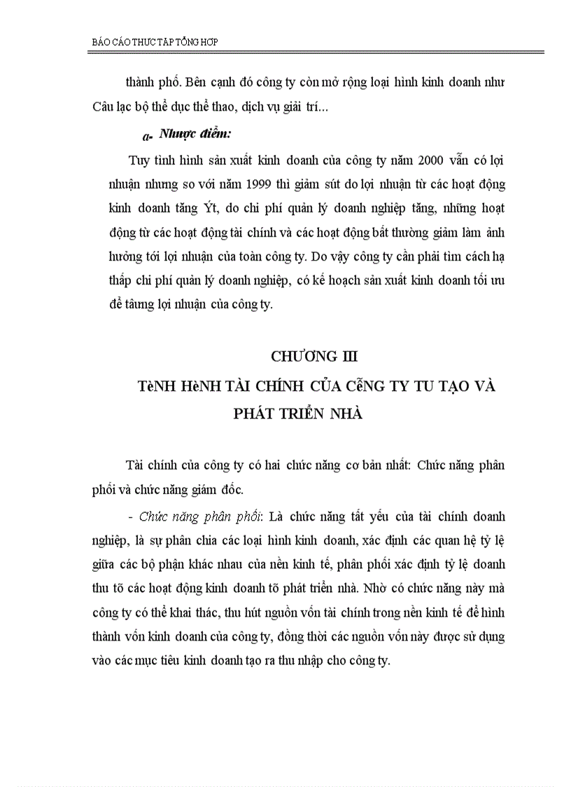 image for page Tình hình tổ chức công tác kế toán Công ty tu tạo và phát triển nhà.